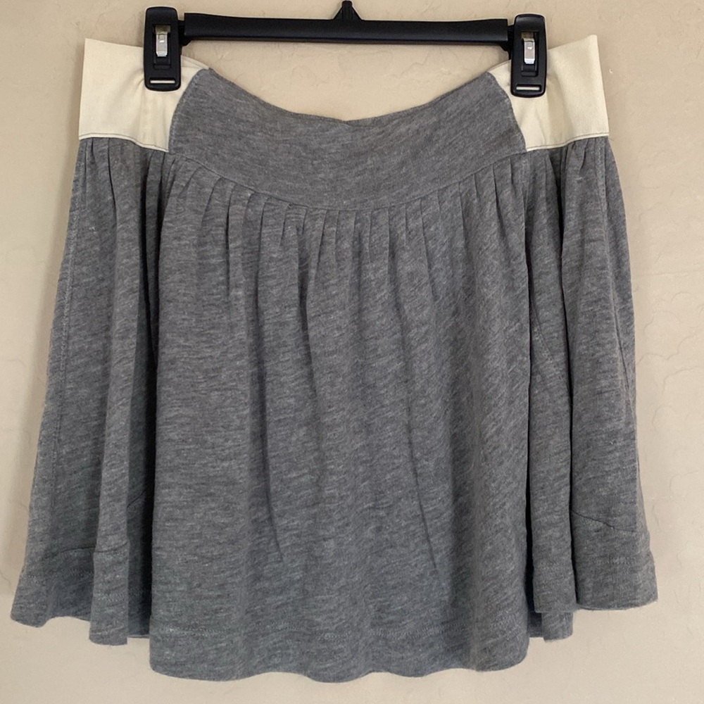 Free People, large, gray mini skirt